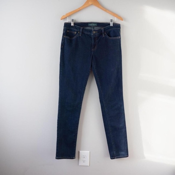 Ralph Lauren Denim - Lauren Ralph Lauren Dark Wash Skinny Jeans